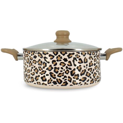 Faitout en aluminium recyclé 24cm, LEOPARD