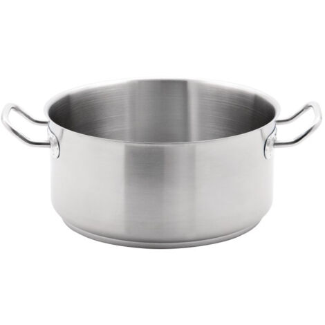 Faitout inox professionnel tous feux Vogue 7,5 litres