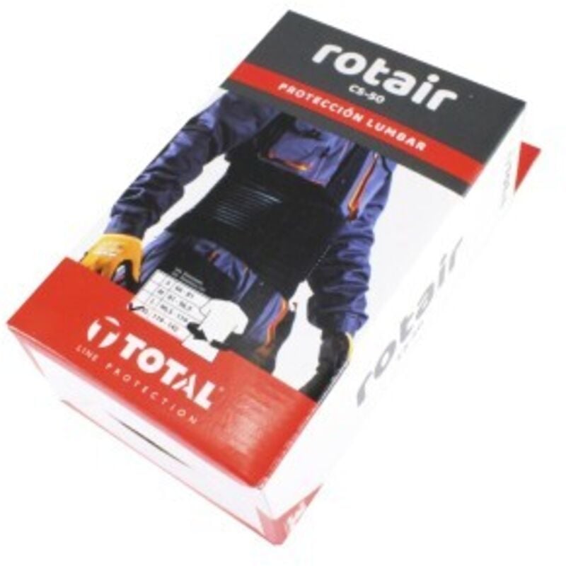 Total faja lumbar rotair cs50 t/xl(24) , Cinturón con tensión variable transpirable que ayuda a proteger la cintura y parte lumbar Máxima anchura
