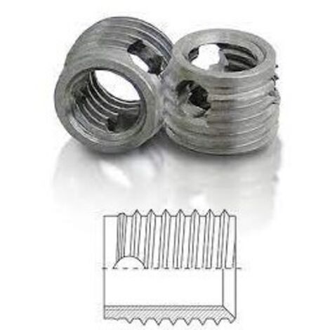 FAL08 BAERFIX THREAD INSERT W/HOLES M8X1.25X9 AISI 303 (UNIDAD) - MARTINEZ
