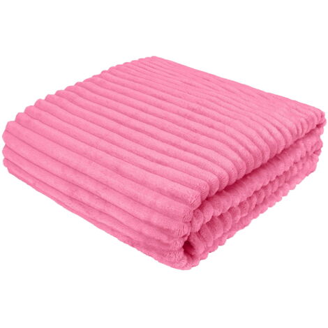 FALA Fleecedecke 170x210 puderrosa