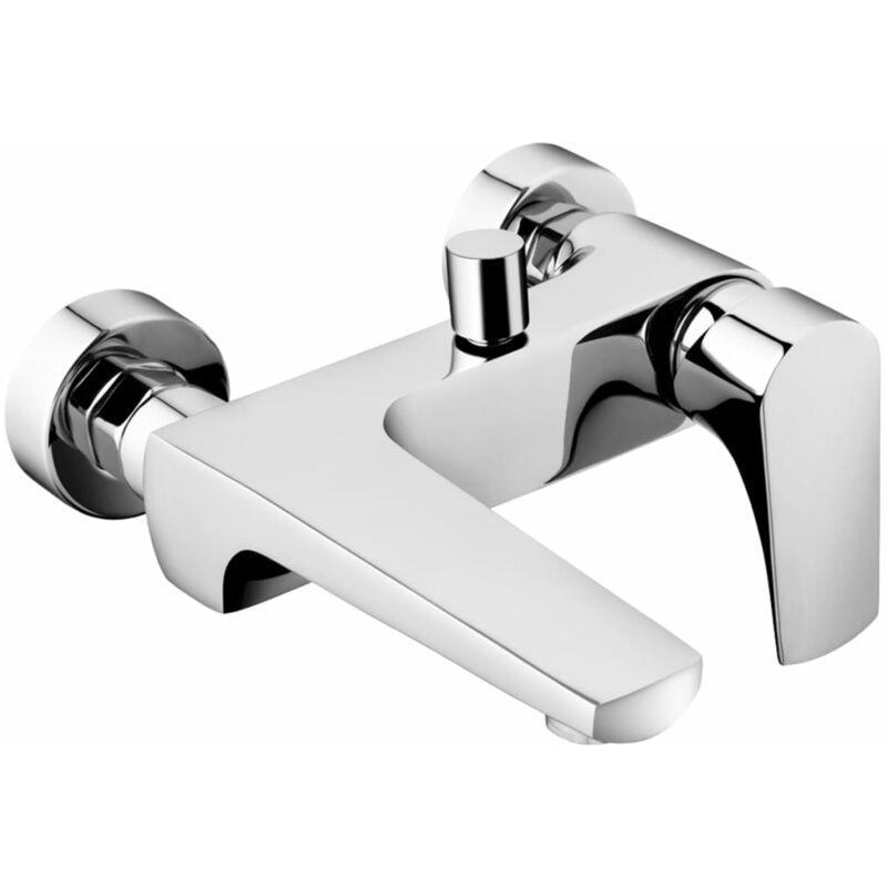 

Grifo de bañera de montaje en pared Murcia latón 75767 - Plateado - Fala