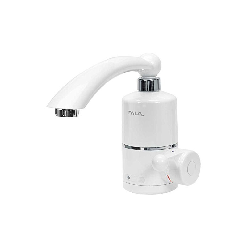 Fala - robinet avec chauffe-eau électrique 3 kw 220 v pour montage mural rotatif à 360 ° robinet pour salle de bain, buanderie, cu