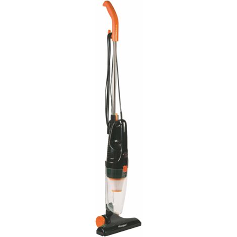 'Falco' Zyklon-Elektrobesen 600 W - Schwarz/Orange