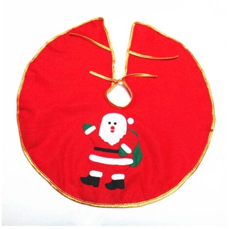 Falda de árbol de Navidad del Grinch, calendario navideño, cuenta regresiva, bolsa de regalo, decoración colgante para el árbol de Navidad