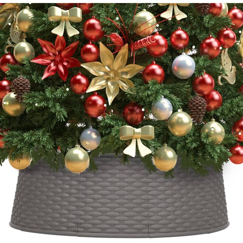 

Falda del árbol de Navidad marrón Ø54x19,5 cm