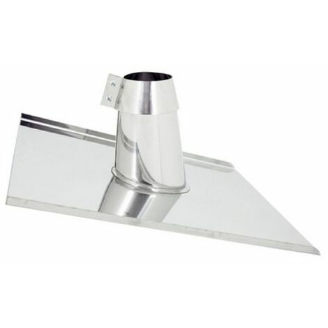 Faldale Inclinato In Acciaio INOX 304 Per Canna Fumaria - Diametro 130mm - Foto 11