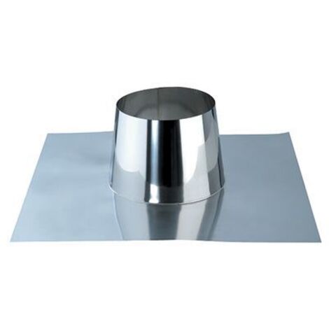 Faldale monoparete piatto, in acciaio inox  160 mm