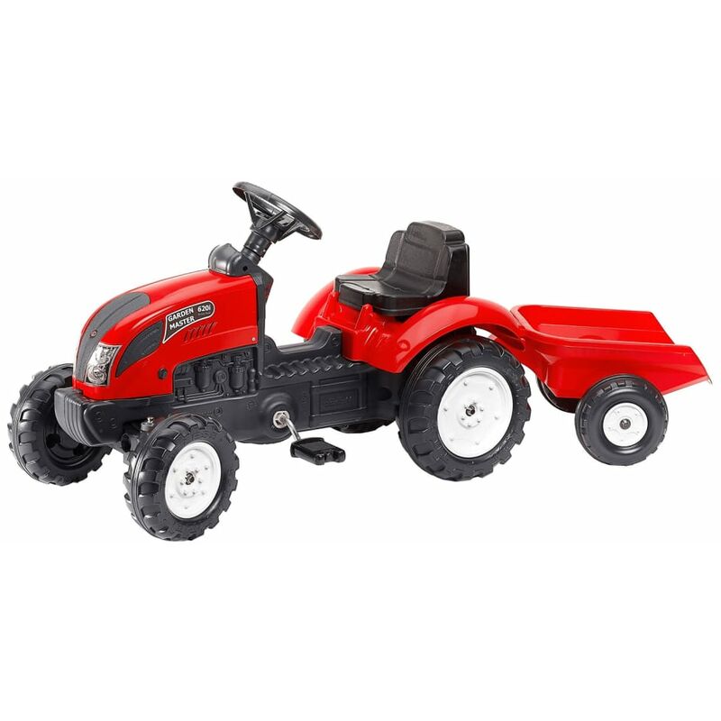 

Tractor correpasillos con pedales Country Farmer rojo - Rojo - Falk