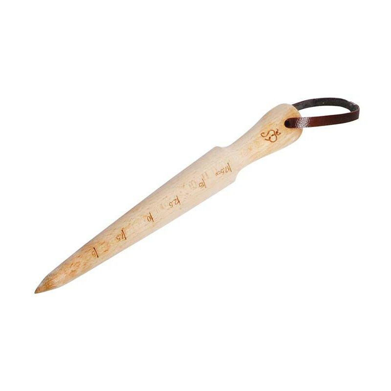 Esschert Design Pflanzholz, Pflanzstock, mit cm und Inch Skala, 25,9 cm Länge