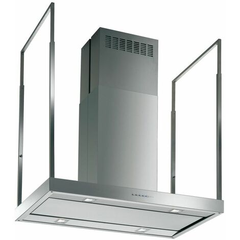 Falmec CEUI90.E10P2ZZZX491F Europa Cappa a Isola Aspirante 4 Velocit&agrave Portata 800 mⁿ/h 90 cm \tAcciaio inox Fasteel