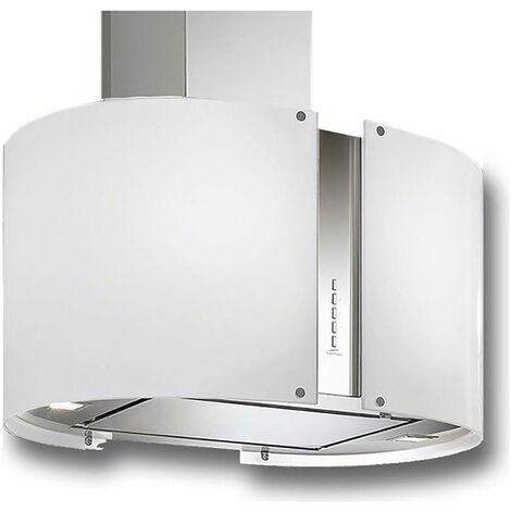 Falmec CJRN67.E50P2ZZZI491F Cappa Mirabilia Led (Round) a Parete 67 Inox 220-240V 50-60Hz PANNELLO COLORATO DA ACQUISTARE SEPARATAMENTE