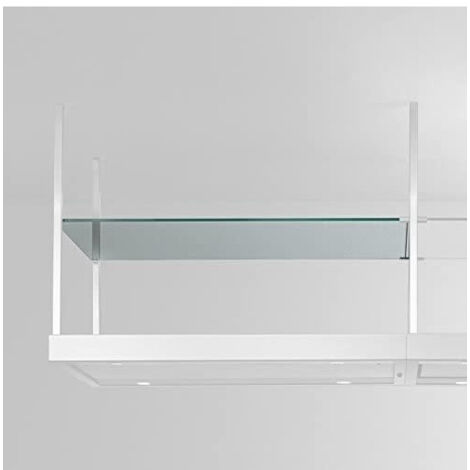 Falmec KACL.066. Tipo: Mensola per cappa, Materiali: Vetro. Compatibilità marca: Falmec, Compatibilità: Europa. Larghezza: 900 mm, Profondità: 550 mm. Quantità per pacco: 1 pz - KACL066