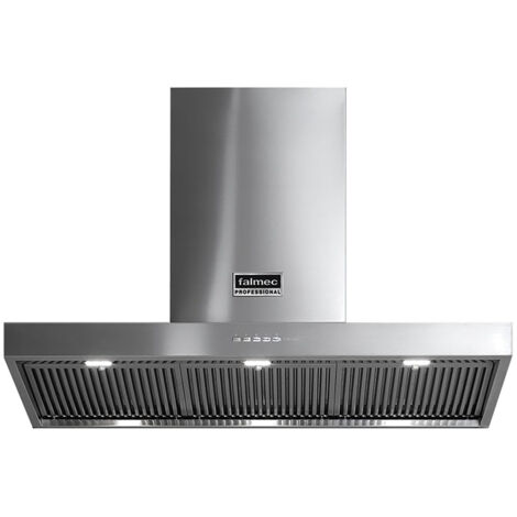 Falmec Marte Pro. Potenza massima di estrazione: 950 m³/h, Classe di efficienza dinamica del fluido: A, Classe di efficienza luminosa: A. Tipo: Cappa aspirante ... - MARTEPRO120 - CMHN20.E3P2ZZZI410F