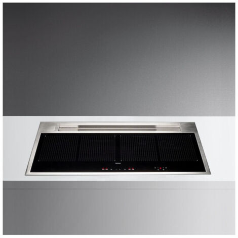Falmec SINTESI3430. Colore del prodotto: Nero, Posizionamento dell'apparecchio: Superficie piana, Tipo di piano cottura: Piano cottura a induzione. Tipo di controllo: Touc... -  - CUZW90.00P8ZZZI460F