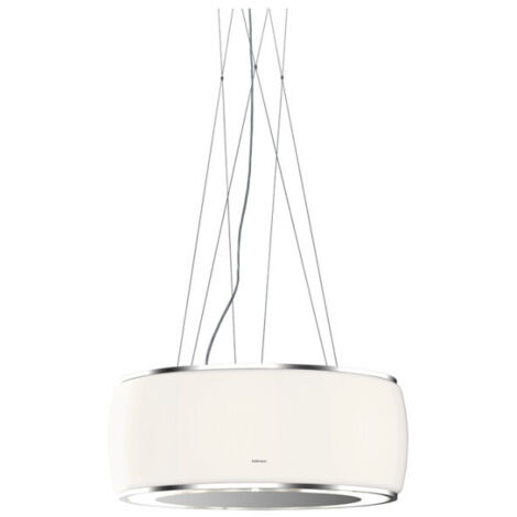 Falmec Soffio. Potenza massima di estrazione: 600 m³/h, Tipo di estrazione: Aspirante, Emissione acustica: 67 dB. Tipo: Sospeso, Colore del prodotto: Bianco, Tipo di... - SOFFIO - CSAI58.E0P7ZZZF461F