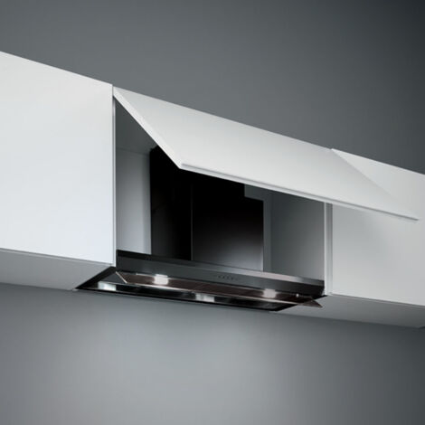 Falmec Virgola Black Evolution. Potenza massima di estrazione: 600 m³/h, Tipo di estrazione: Aspirante/Filtrante, Classe di efficienza dinamica del... - VIRGOLAEVOLUTION90BLACK - CVJN90.E17P2ZZZN460F