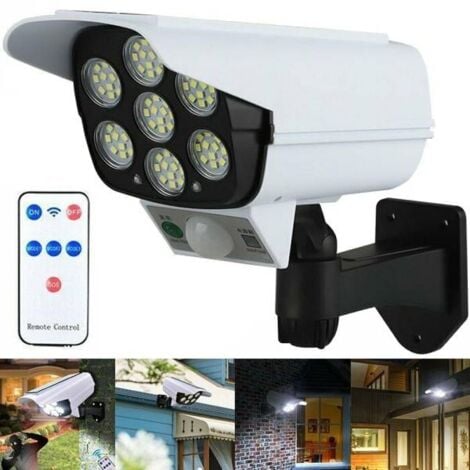 Ring Spotlight Cam Battery Cámara de Seguridad con LED y Alarma Negra