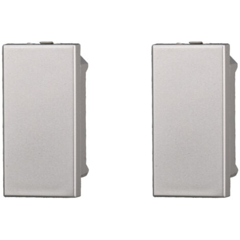 Falso polo compatibile Bticino Axolute colore tech confezione 2pcs Ettroit AG0100