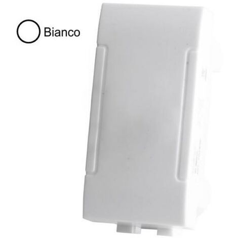 Falso poste art compatible con bticino livinglight n4950 blanco - 40000b