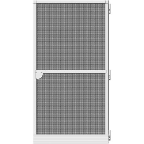 Falt-Moskitonetztür Basic weiß 100x210cm