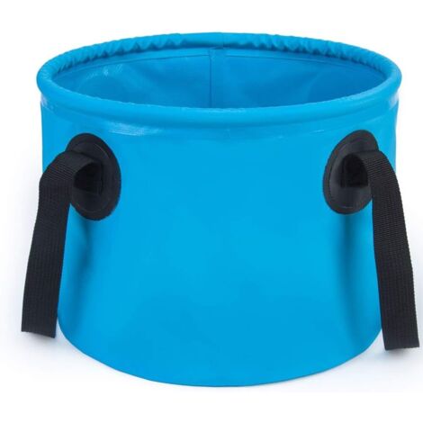 Faltbare Angelschüssel, faltbare Camping-Waschschüssel, Falteimer, Wasserbehälter, Waschschüssel, tragbarer Eimer, faltbare Schüssel für Camping, für Outdoor-Aktivitäten, Camping