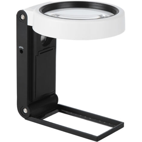 Faltbare LED-Lupe mit HD-Objektiv für Elektronikreparaturen und -beobachtung, faltbare Handlupe aus ABS, TH-7018B