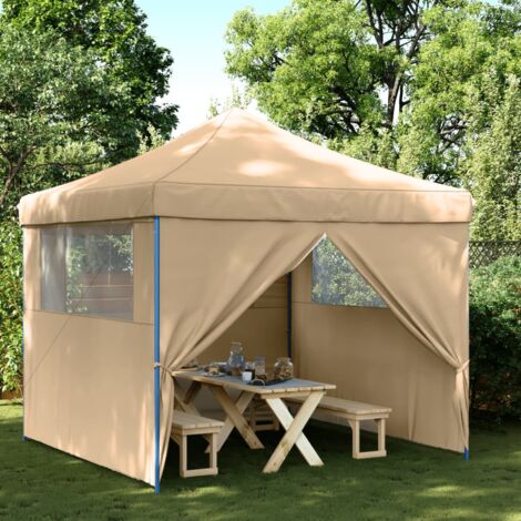 Faltbare Pavillon mit 4 Seitenwänden