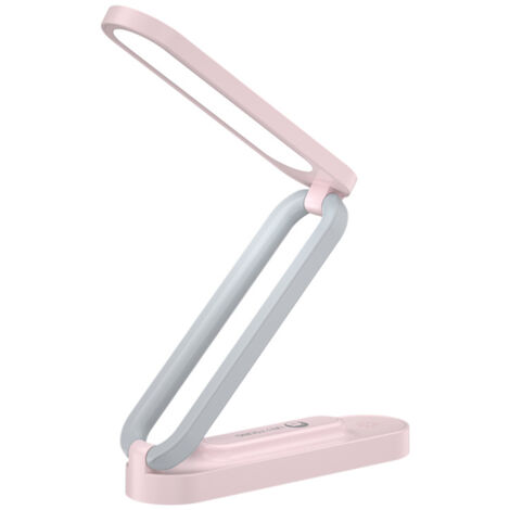 Faltbare Schreibtischlampe, Nachttischlampe, Leselampe, Augenschutz, wiederaufladbare LED-Schreibtischlampe, drei Helligkeitsstufen, Touch-Dimmung