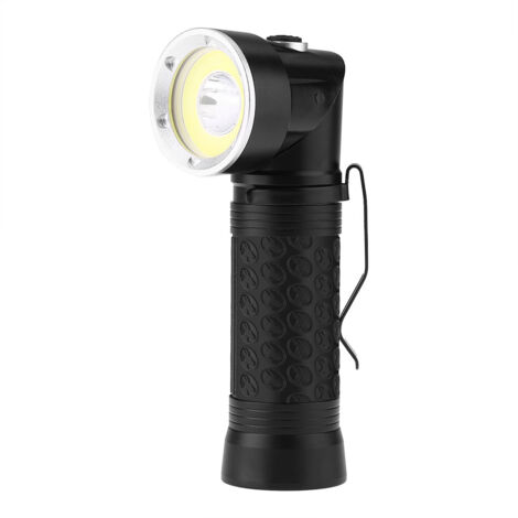 Faltbare T6+COB LED-Taschenlampe mit Magnet und Rücklicht