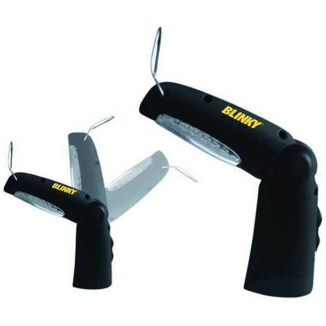Faltbare Taschenlampe mit LED-Licht und Haken – 21+5 LEDs
