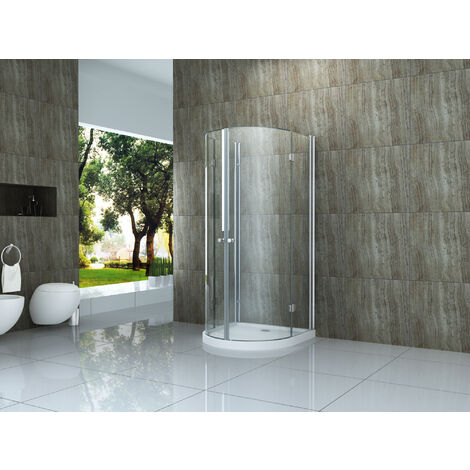 ALPHABAD faltbare U-Duschkabine Semio