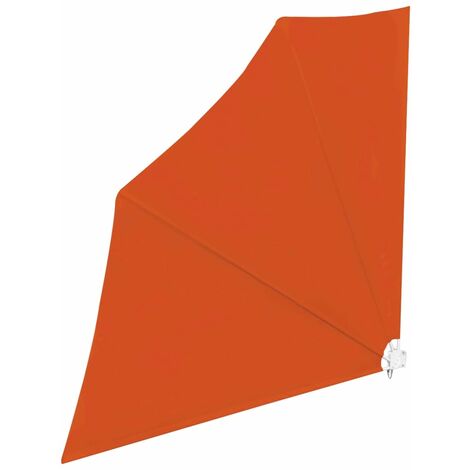 vidaXL Balkonfächer 300x200cm Terrakotta Balkonsichtschutz Seitenmarkise