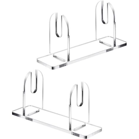 Faltbarer Fächerhalter aus Acryl, handliches Aufbewahrungsregal für Zuhause und Büro