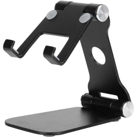 Faltbarer Handy- und Tablet-Ständer aus Aluminiumlegierung für Schreibtisch und Tablet