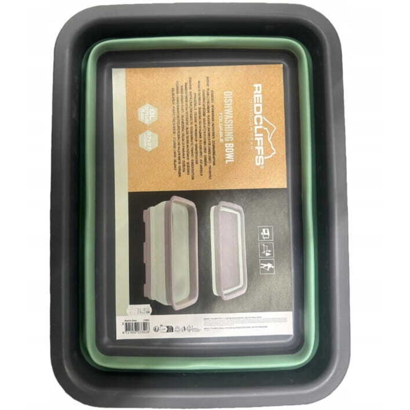 Ultra Clean Faltbarer Silikon-reisenapf 37, 5x27, 5x12 Cm