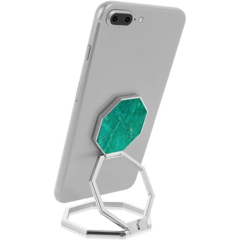 Faltbarer und verstellbarer Handyhalter, 360-Grad-Drehung, Metallring, kompatibel mit den meisten Smartphones