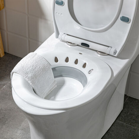 Faltbares Bidet für Frauen, Anal- und Perinealdusche, Sitzbad für Intimpflege und Schwangerschaft