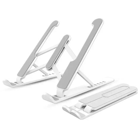 Faltbares Laptop-Kühlpad aus Kunststoff – höhenverstellbar, Tablet- und Computerständer, ergonomisch, kompakt & belüftet