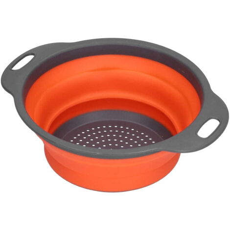 Faltbares Nudelsieb aus Silikon 23 cm
