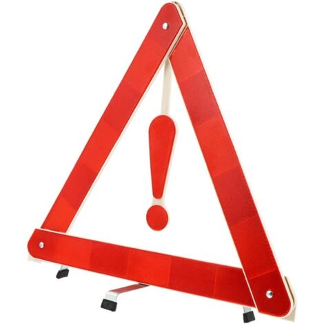 Faltbares Warndreieck fürs Auto, Warndreieck für die Verkehrssicherheit, reflektierendes Pannensignal, Kfz-Sicherheitszubehör [Energieklasse A+]