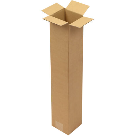 Faltkarton 1-wellig Höhenrillung Maße 250x250x250mm Qualität 1.20 B braun braun