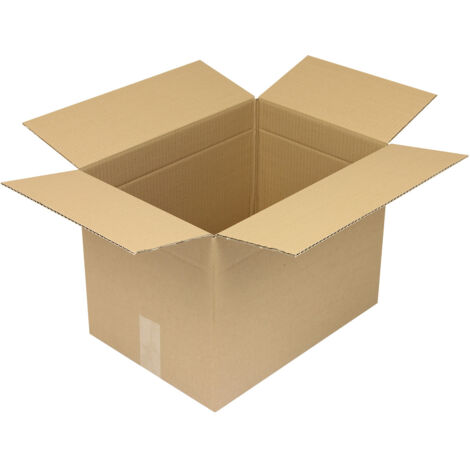 Faltkarton 1-wellig Maße 450x450x180mm Qualität 1.30 C braun braun