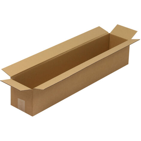 Faltkarton 1-wellig Maße 500x400x400 mm Qualität 1.30 C braun braun