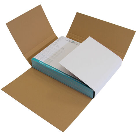 Faltkarton 1-wellig Maße 600x150x150 mm A1 Qualtität 1.3C braun braun