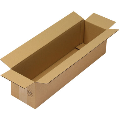 Faltkarton 1-wellig Maße 600x400x200 mm Qualität 1.30 C braun braun