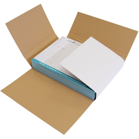 Faltkarton 1-wellig Maße 700x150x150mm Qualität 1.30 B braun braun