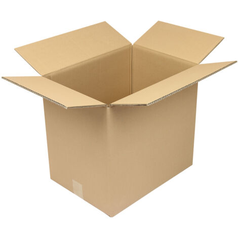 Faltkarton 2-wellig Maße 430x310x390mm A3 Qualität 2.3BC braun braun