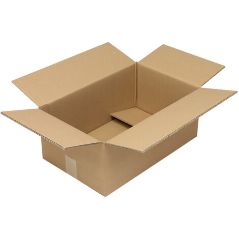 Faltkarton 2-wellig Maße 450x280x180mm Qualität 2.30BC braun braun