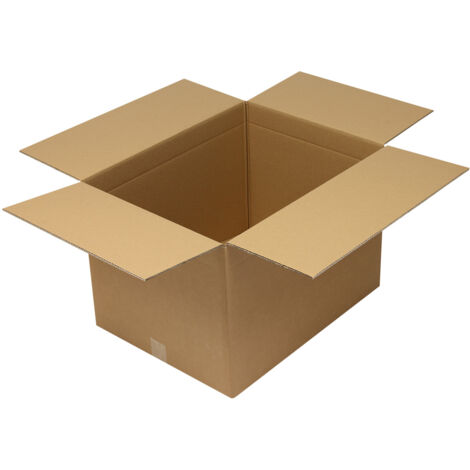 Faltkarton 2-wellig Maße 600x450x400mm A2 Qualität 2.30BC braun braun